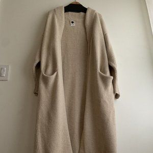 Alpaca Long Cardigan Sweater Coat by Assembly NEW YORK - Lauren Manoogian Vibes